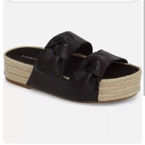 Lucky brand leather sandals sz 8